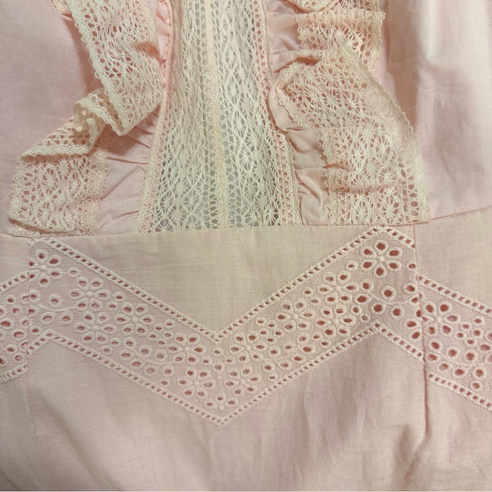 Lulu's Blush Pink Ruffle Mini Dress - Picture 9 of 9